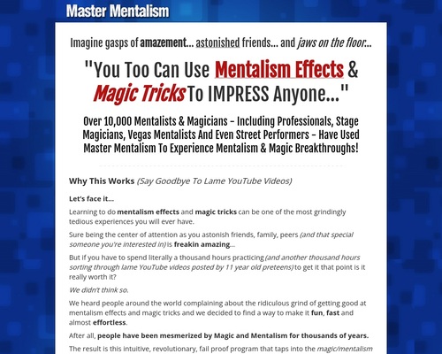 Master Mentalism | How To Do Mentalism Effects & Magic Tricks.