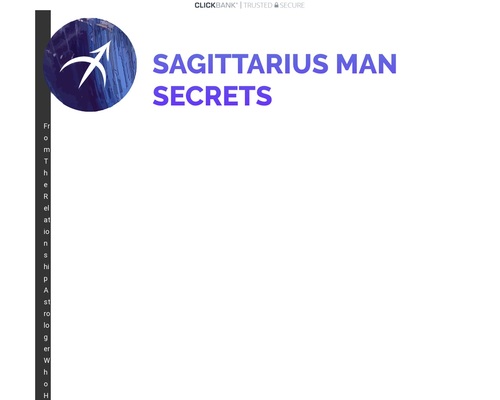 Sagittarius Man Secrets by Relationship Astrologer Anna Kovach